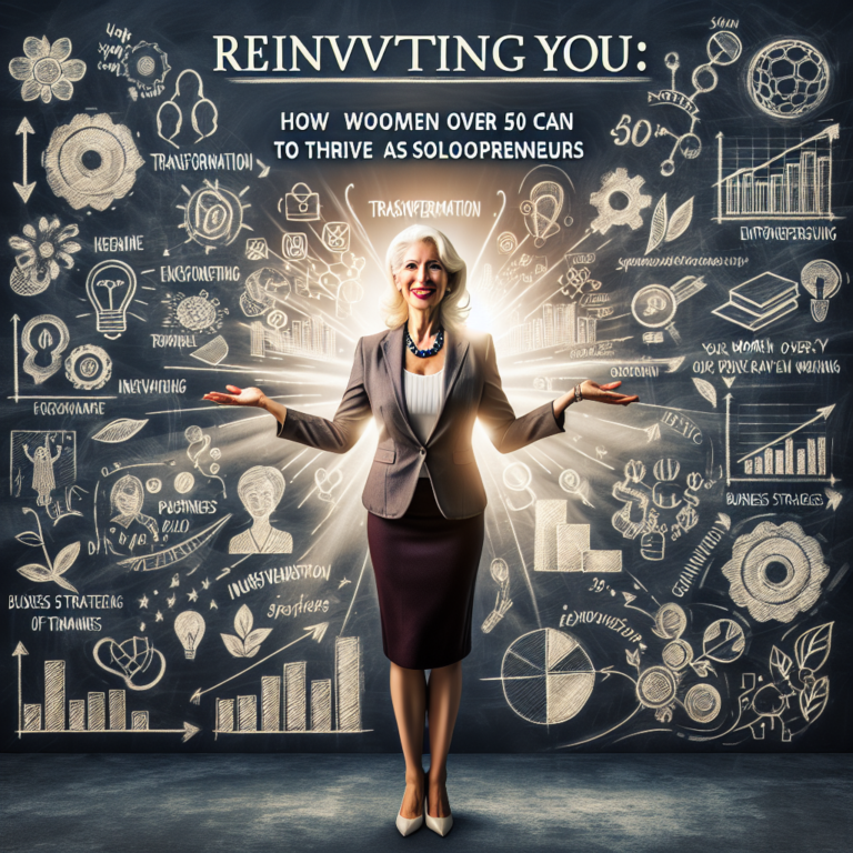 Read more about the article Reinventing You: How Women Over 50 Can Thrive as Solopreneurs